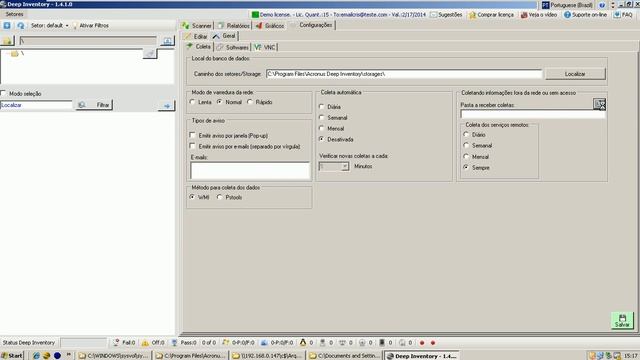 Como configurar o Deep Inventory para receber inventarios em uma pasta local ou da rede смотреть онлайн
