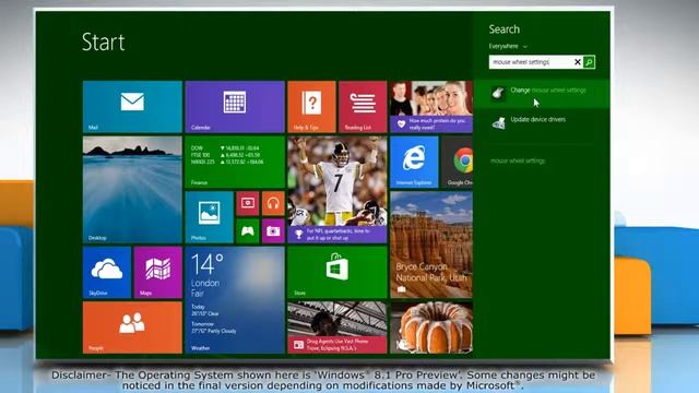 How to adjust the Mouse Wheel Scroll Speed in Windows® 8.1 смотреть онлайн
