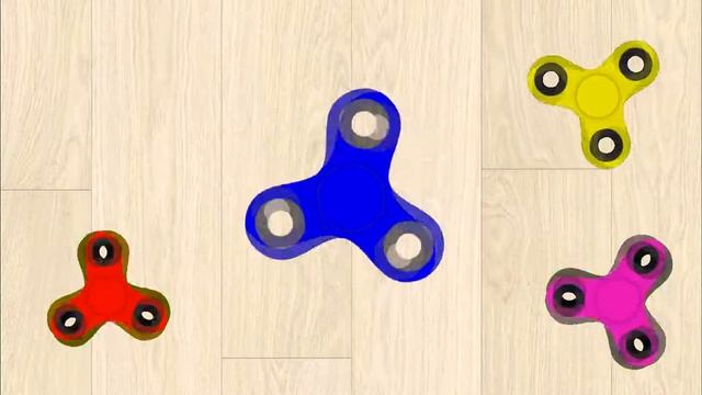Spinner Puzzles Learn Colors With Fidget Spinner смотреть онлайн