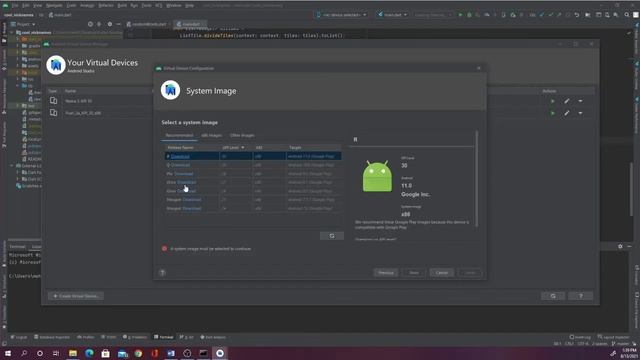 how to open a virtual device from AVD manager without opening Android studio. смотреть онлайн