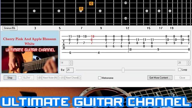 [Guitar Solo Tab] Cherry Pink And Apple Blossom White смотреть онлайн