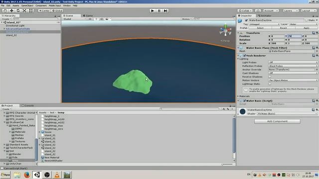 Рисуем остров для Unity в World Machine смотреть онлайн
