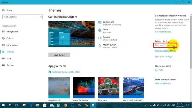 How to show desktop icon in windows 10 смотреть онлайн