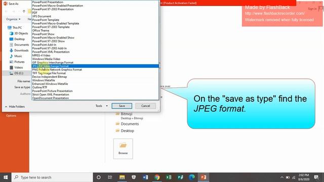 How to Convert PowerPoint into Picture (JPEG) смотреть онлайн