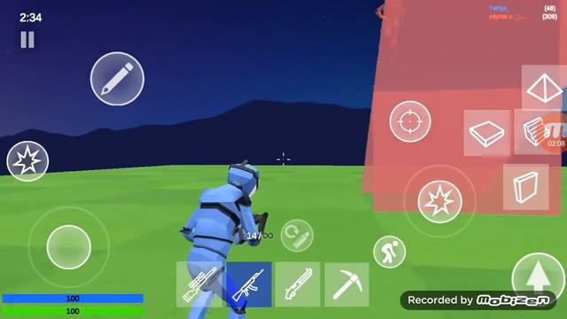 I played 1v1.lol on mobile смотреть онлайн