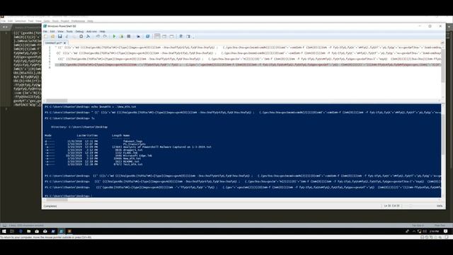 Analysis of Malicious obfuscated HTA and Powershell смотреть онлайн