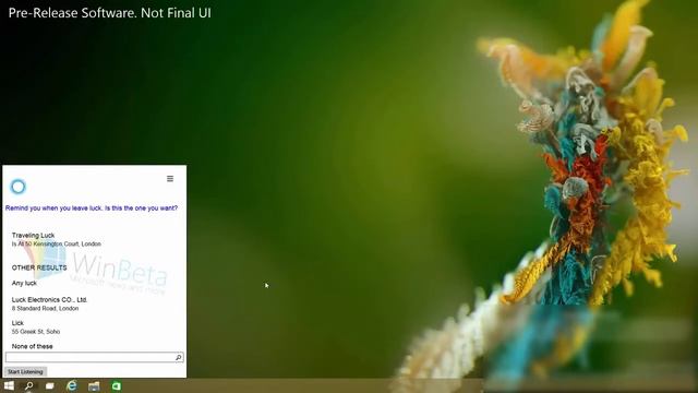 Pre-Release Cortana - Windows 10 смотреть онлайн