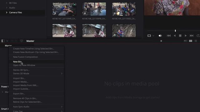 How to Edit Video with DaVinci Resolve 18: Lesson 3 - Importing Media смотреть онлайн