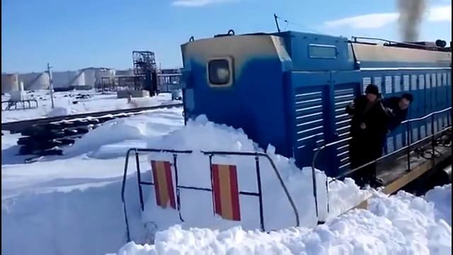 Тепловоз ТЭМ-2 зимняя эксплуатация смотреть онлайн