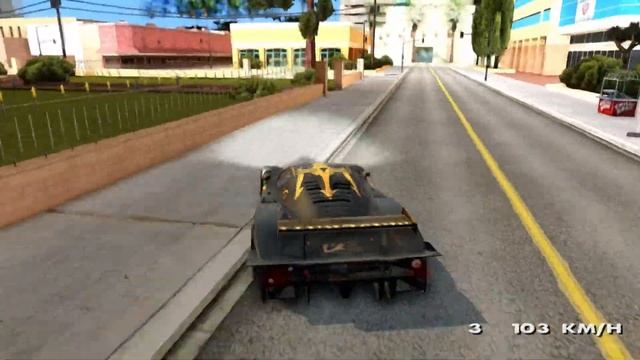 Masarati MC 12 GTrace  110 New Cars  Vehicles in GTA San Andreas ENB _REVIEW