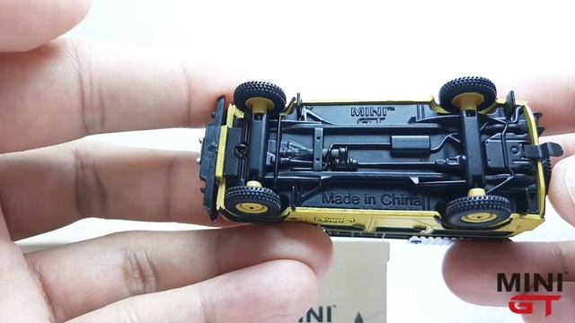 MINI GT 1989 LAND ROVER DEFENDER 110 | CAMEL TROPHY WINNER TEAM UK | 1/64 SCALE смотреть онлайн
