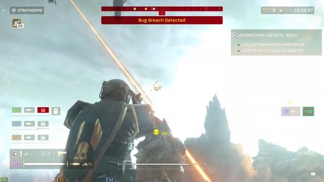 HELLDIVERS 2 Shrieker Nest ( Flying Bugs ) смотреть онлайн