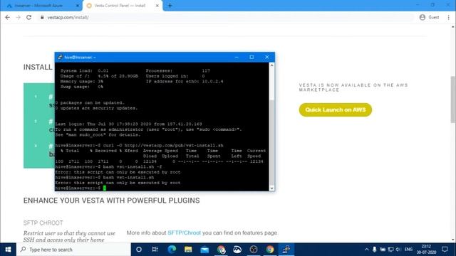 How To Install Vista Control Panel In a Dedicated Server in 2020 | Vista CP install In Server смотреть онлайн