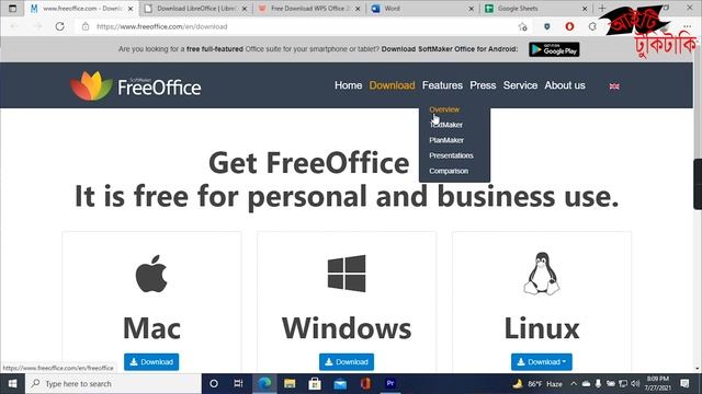 How to Get Microsoft Office Free for Windows ,MacOS and Linux | 5 Best Alternatives ! In Bangla | смотреть онлайн