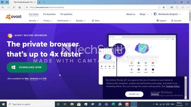 أفضل متصفح في العالم(متصفح:Avast Secure Browser) смотреть онлайн