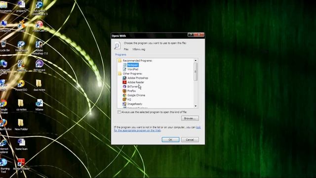 Open reg. files in registry editor instead of notepad.avi смотреть онлайн