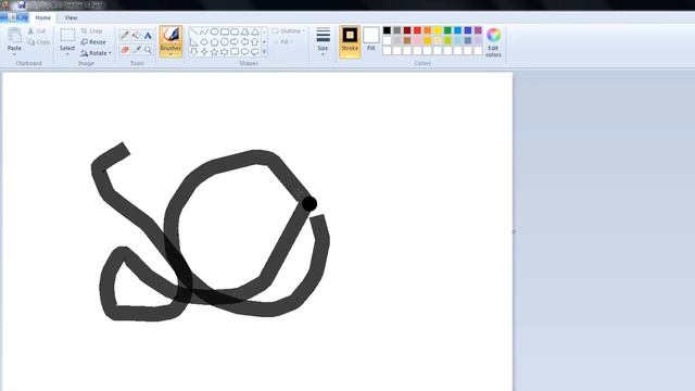 Windows 7 Beta...New and Improved Paint! смотреть онлайн