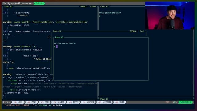 What is Zellij? Terminal workspace management смотреть онлайн