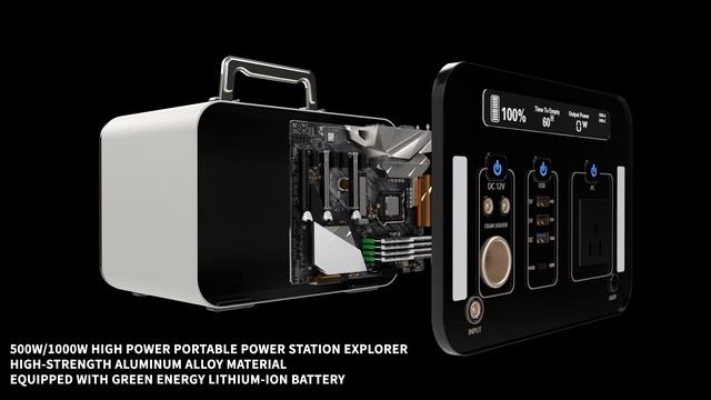 500W/1000W High Power Portable Power Station Explorer смотреть онлайн