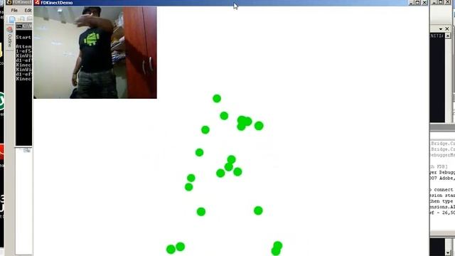 Kinect Native Extension for Adobe Air смотреть онлайн