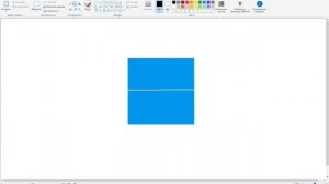 как нарисовать логотип Windows11 и Windows 1.0 Paint 🎨