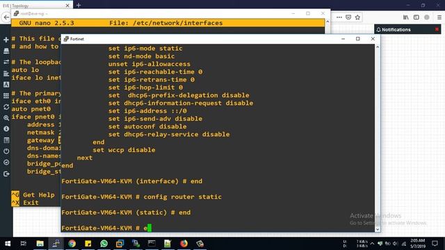 Connect host EVE-NG to Real network on ESXi смотреть онлайн