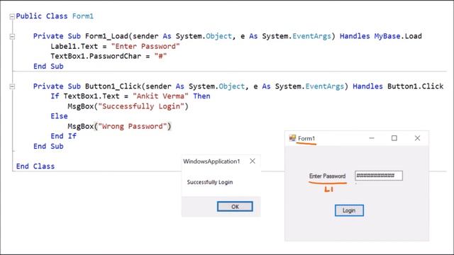 Event Procedure | Button Click, Mouse Move, Form Load | Procedures & Functions | VB.Net смотреть онлайн