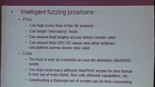 Black Hat USA 2005 - The Art of File Format Fuzzing смотреть онлайн