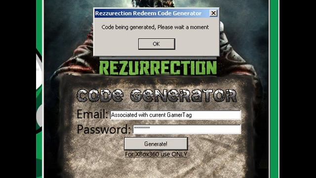 Black ops Rezurection Redeem Code Generator(Xbox360 Only) смотреть онлайн