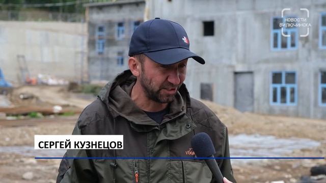 Ход работ по строительству детского сада