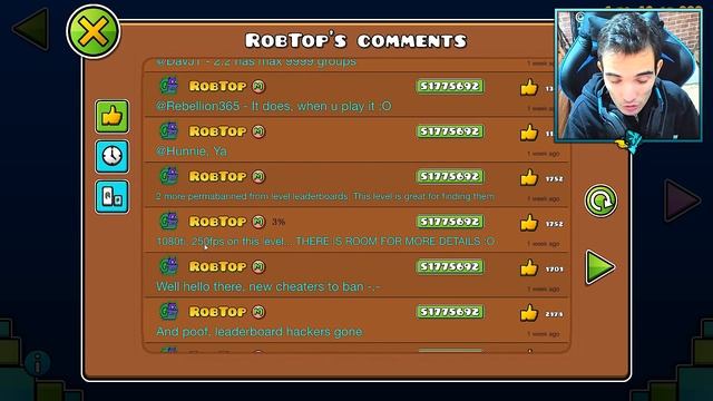 ROBTOP HA QUITADO LOS 144HZ EN GEOMETRY DASH 2.2 смотреть онлайн