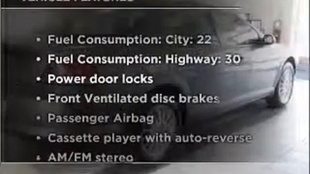 2004 Chrysler Sebring - Bloomfield Hills MI смотреть онлайн