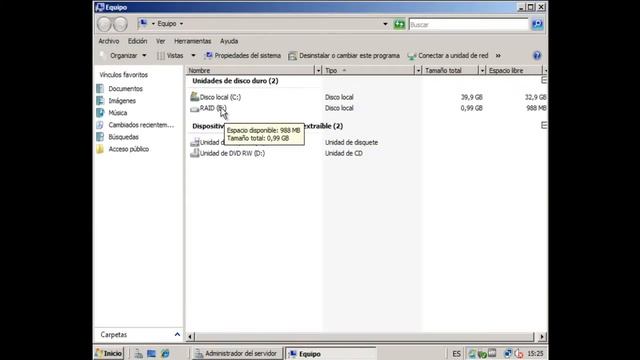 Server Raid Recovery in windows server 2008 VMWARE смотреть онлайн