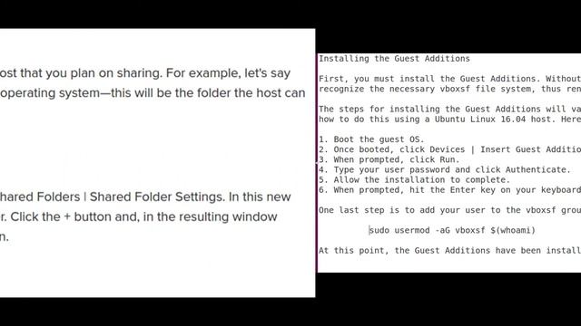 How to Share Folders B/W Guest & Host in VirtualBox | VirtualBox Share Folder on Windows/Linux Host смотреть онлайн