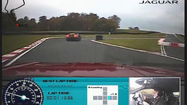 Jaguar XKR Oulton Park смотреть онлайн