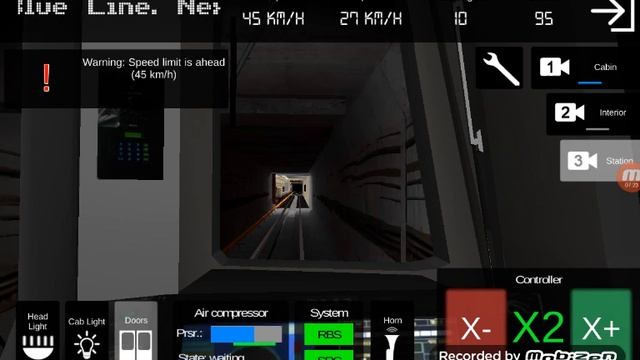 AG Subway Simulator Mobile Kawasaki R143 (L) Train смотреть онлайн