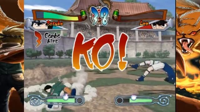 Naruto - Clash of Ninja 2 - GameCube [Dolphin] gameplay LOW END PC смотреть онлайн