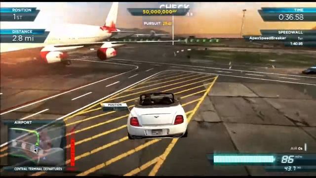 NFS Most Wanted 2012 - Bentley Continental Supersports ISR vs. Fairhaven's Blacklist смотреть онлайн
