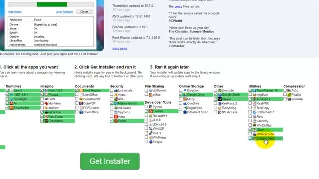 Install updates using NINITE смотреть онлайн