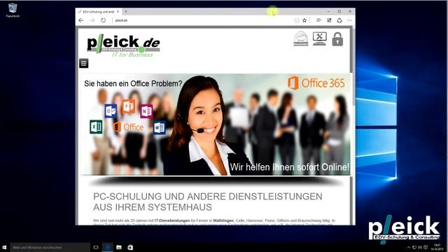 Windows 10 - Desktop organisieren смотреть онлайн