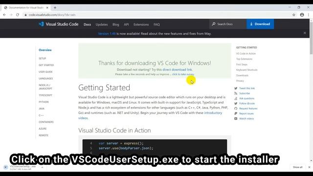How to install Visual Studio Code on Windows | Install and Use Visual Studio Code on Windows 10 | смотреть онлайн