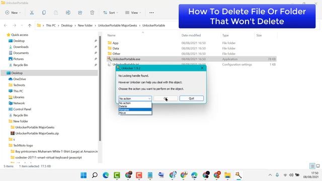 How To Delete File Or Folder That Won't Delete смотреть онлайн