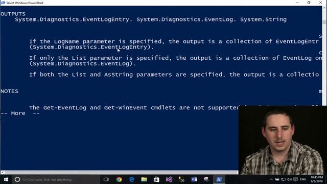 Basic Look at Cmdlet Help Documentation : PowerShell Bytes E06 смотреть онлайн