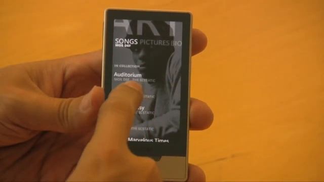 new Microsoft Zune HD смотреть онлайн