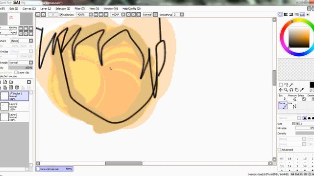 Ginz Tutorial : How To Colour in Paint Tool Sai Newbie Style.wmv смотреть онлайн