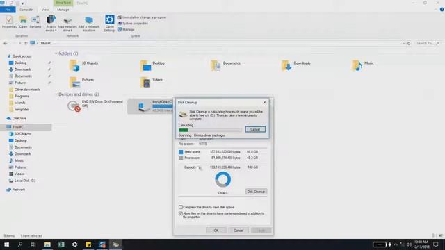 How to delete windows.old folder to free space on your hard drive disk смотреть онлайн