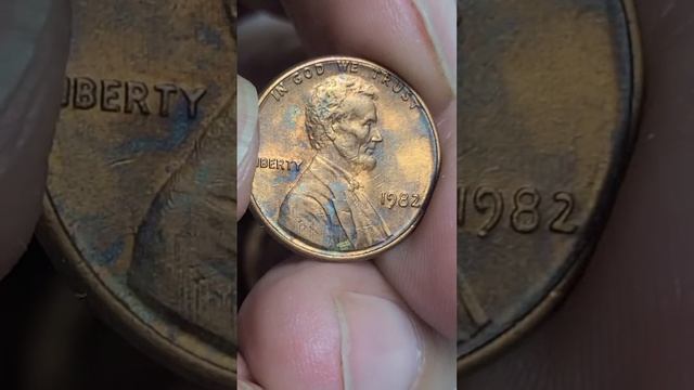1982 Lincoln Cent, Beautiful Toning
