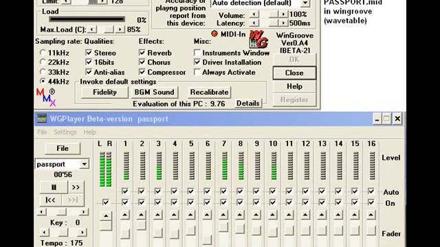 wingroove playing passport.mid смотреть онлайн