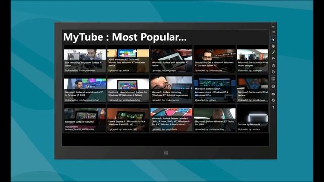 Working with MyTube App in windows 8 смотреть онлайн