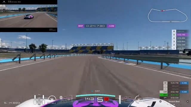 Alfa Romeo 4C Gr.4 BoP Test @ Blue Moon Bay Speedway - Infield B Optimal 51.901 смотреть онлайн